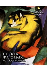 The Tiger - Franz Marc - Notebook/Journal