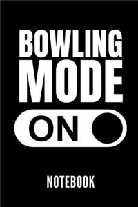 Bowling Mode on Notebook
