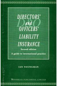 Directors and Officers Liability Insurance