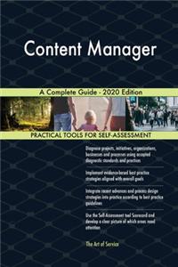 Content Manager A Complete Guide - 2020 Edition