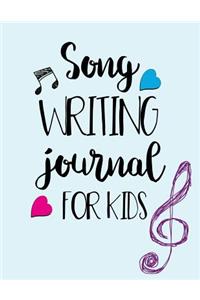 Songwriting Journal For Kids