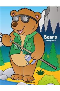 Bears Coloring Book 3