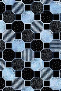 Journal Notebook Dotty Hexagon Pattern 10
