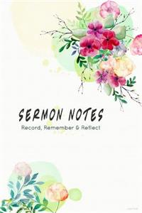 Sermon Notes Journal