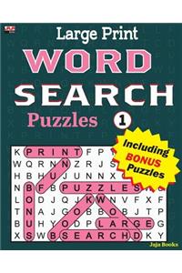 Large Print WORD SEARCH Puzzles