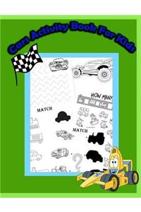 Cars Activity Book for Kids