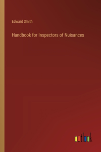 Handbook for Inspectors of Nuisances