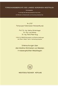 Untersuchungen über das induktive Schmelzen von Metallen in wassergekühlten Metalltiegeln