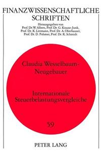 Internationale Steuerbelastungsvergleiche