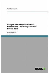 Analyse und Interpretation des Kinderbuchs Nella Propella von Kirsten Boie