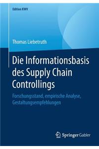 Die Informationsbasis Des Supply Chain Controllings