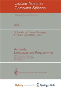 Automata, Languages and Programming