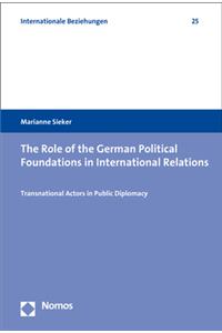 Role of the German Political Foundations in International Relations