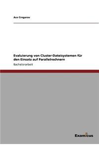 Evaluierung von Cluster-Dateisystemen für den Einsatz auf Parallelrechnern
