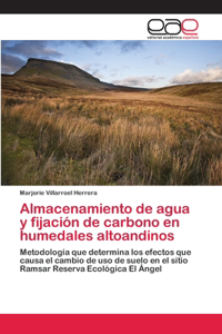 Almacenamiento de agua y fijación de carbono en humedales altoandinos