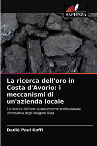 ricerca dell'oro in Costa d'Avorio