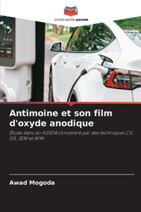 Antimoine et son film d'oxyde anodique