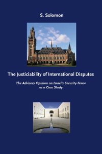 Justiciability of International Disputes