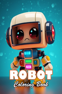 Robot Coloring Book for Kids