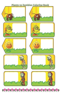 Plants vs Zombies Coloring Book