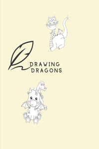 Drawing Dragons: How To Draw Dragon Book For Kids Easy Step-By-Step