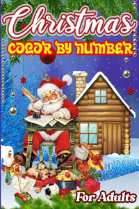 Christmas Color By Number For Adults