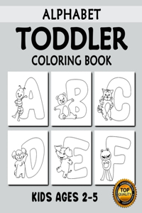 Toddler Alphabet Coloring Book