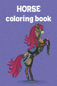 Horse Coloring Book