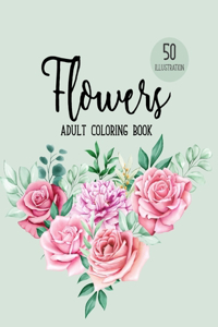 Flowers Coloring Book