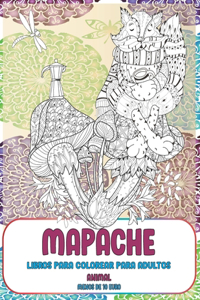 Libros para colorear para adultos - Menos de 10 euro - Animal - Mapache