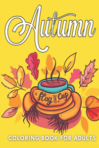 Autumn Coloring Book For Adults