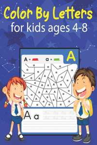 color by letters for kids ages 4-8