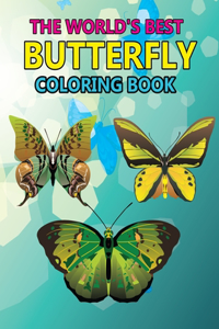 World's Best Butterfly Coloring Book