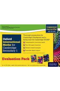 Complete Mathematics for Cambridge Secondary 1- Evaluation Pack: For Cambridge Checkpoint and Beyond