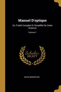 Manuel D'optique