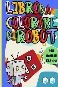 Libro Da Colorare Di Robot