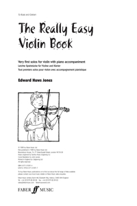 The Really Easy Violin Book