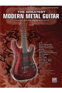 The Greatest Modern Metal Guitar: 24 of the Best Guitar Songs from Your Favorite Artists