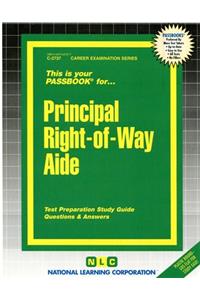 Principal Right-Of-Way Aide