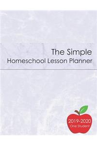 The Simple Homeschool Lesson Planner