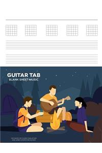 Guitar Tab Blank Sheet Music