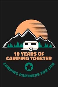 10th Anniversary Camping Journal