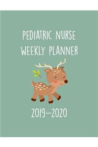 Pediatric Nurse Weekly Planner 2019-2020