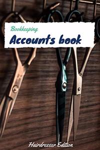 Bookkeeping Accounts Book Hairdresser Edition