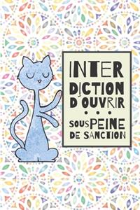 Interdiction D'ouvrir Journal De Mots De Passe