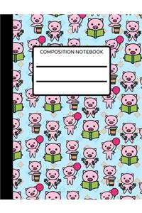 Pig Composition Notebook