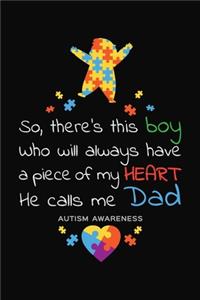 This Boy He Calls Me Dad Autism Awareness