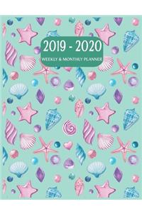2019-2020 Weekly and Monthly Planner