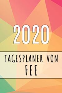 2020 Tagesplaner von Fee