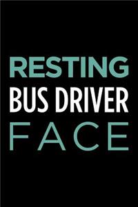 Resting Bus Driver Face